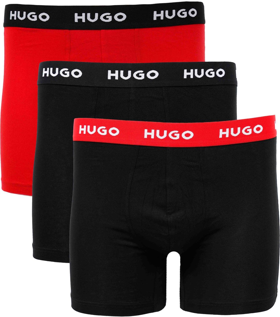 Hugo Boxer Brief 3-Pack Zwart