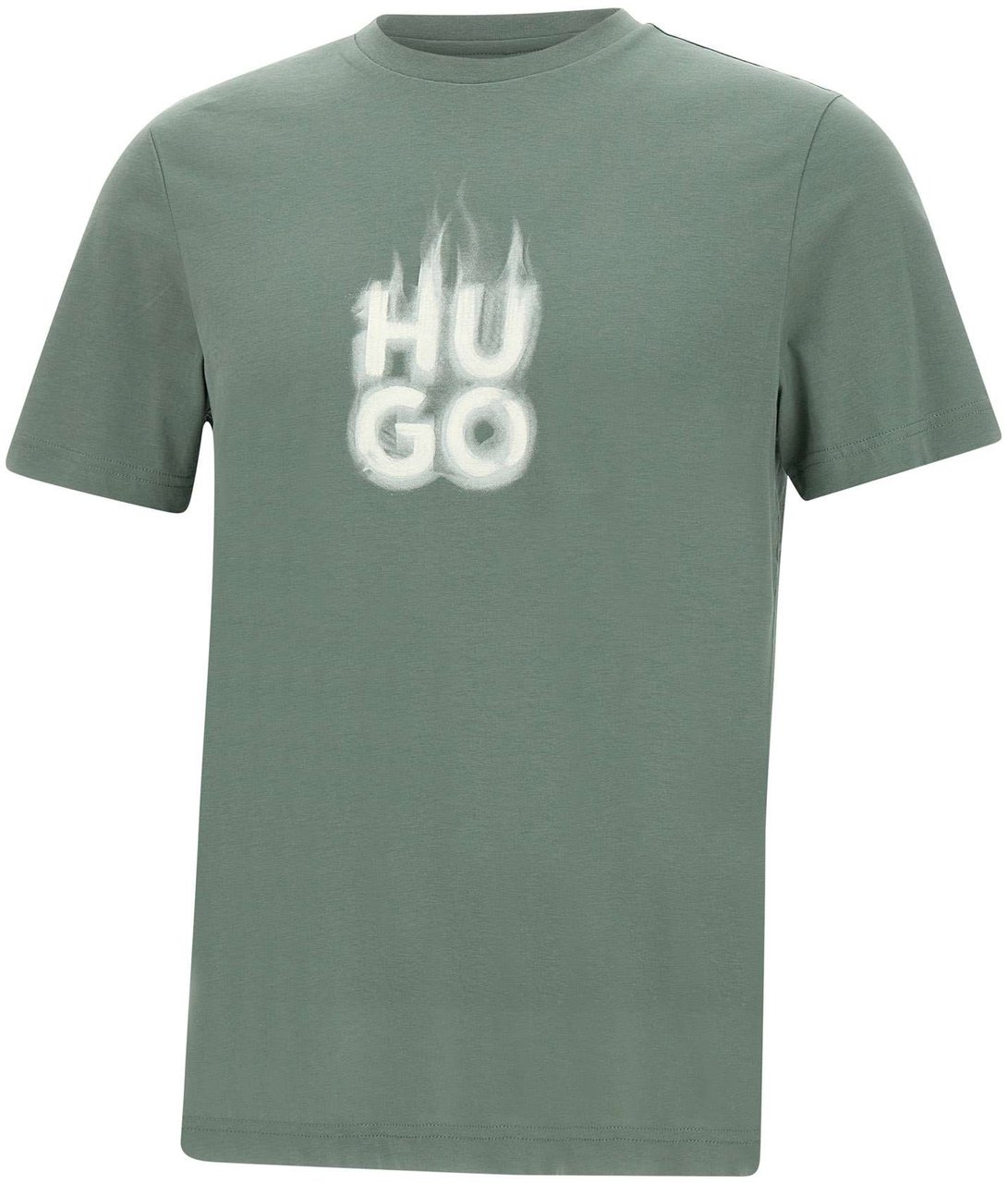 Hugo T-Shirts And Polos Green Groen