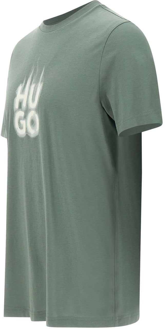 Hugo T-Shirts And Polos Green Groen