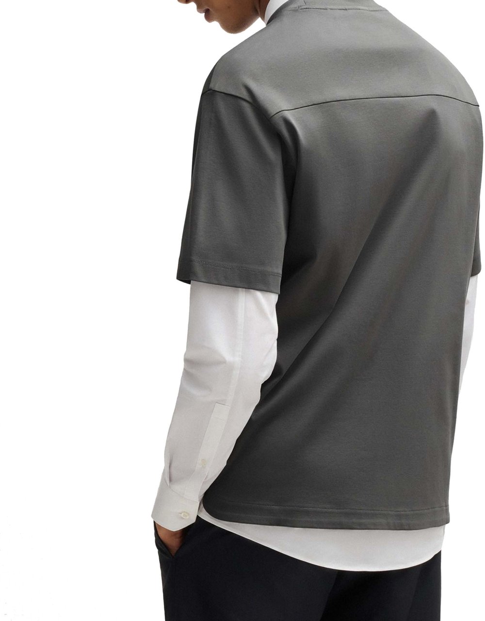 Hugo Debostac T-Shirt Grijs