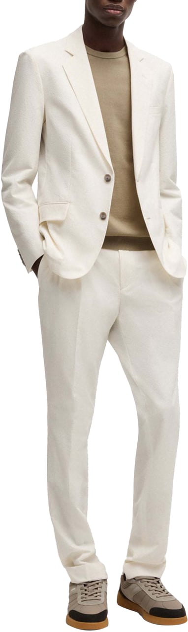 Hugo San Carl Knitwear Wit