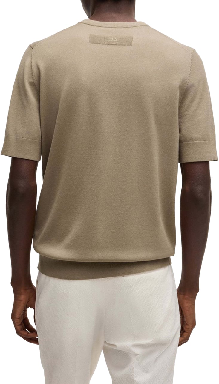 Hugo San Carl Knitwear Wit