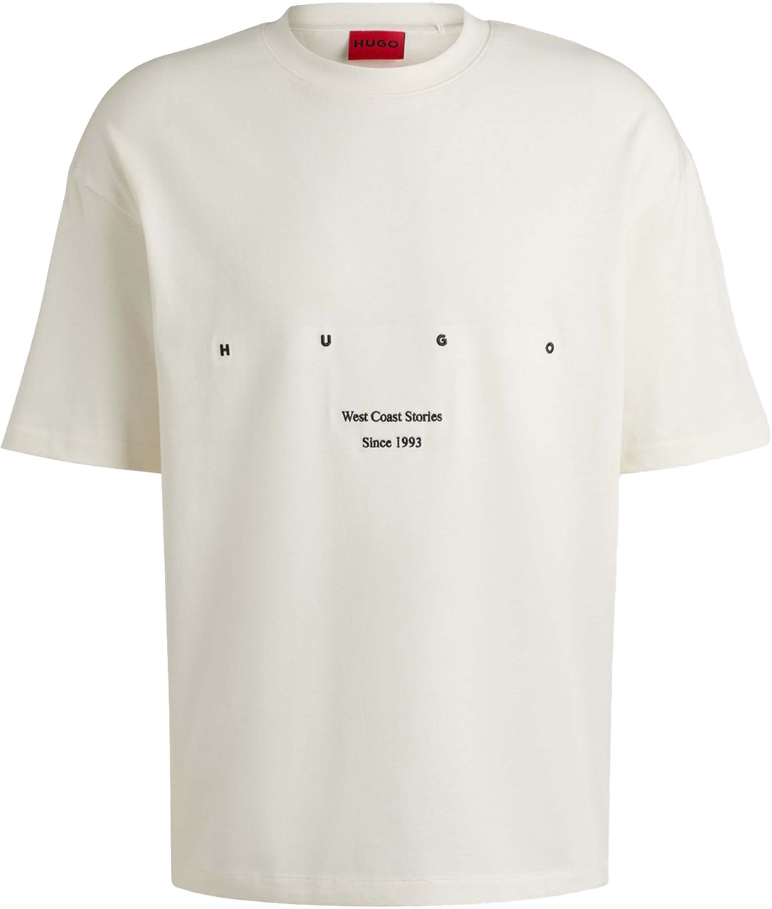 Hugo Duwrite T-Shirt Wit