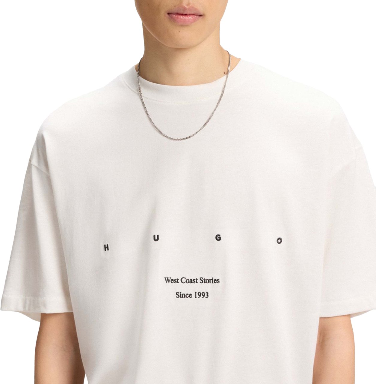 Hugo Duwrite T-Shirt Wit