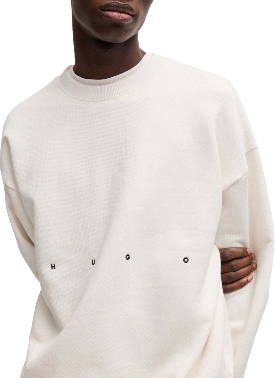 Hugo Dapo Hoodie Wit