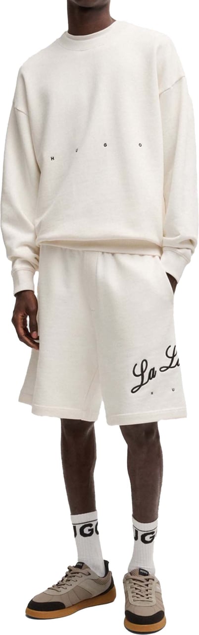 Hugo Dapo Hoodie Wit