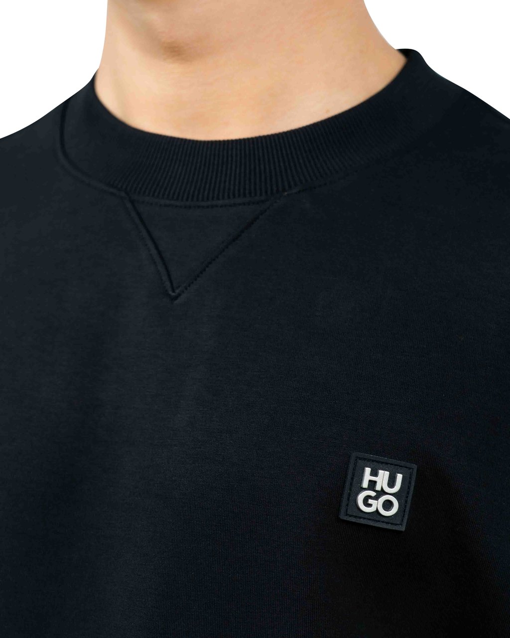 Hugo Dargen Crew Hoodie Zwart
