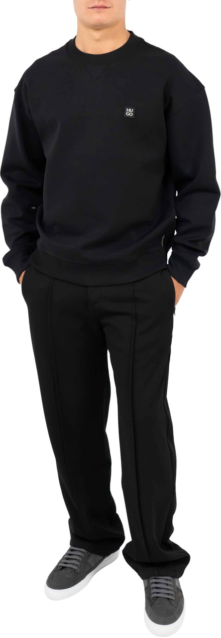 Hugo Dargen Crew Hoodie Zwart