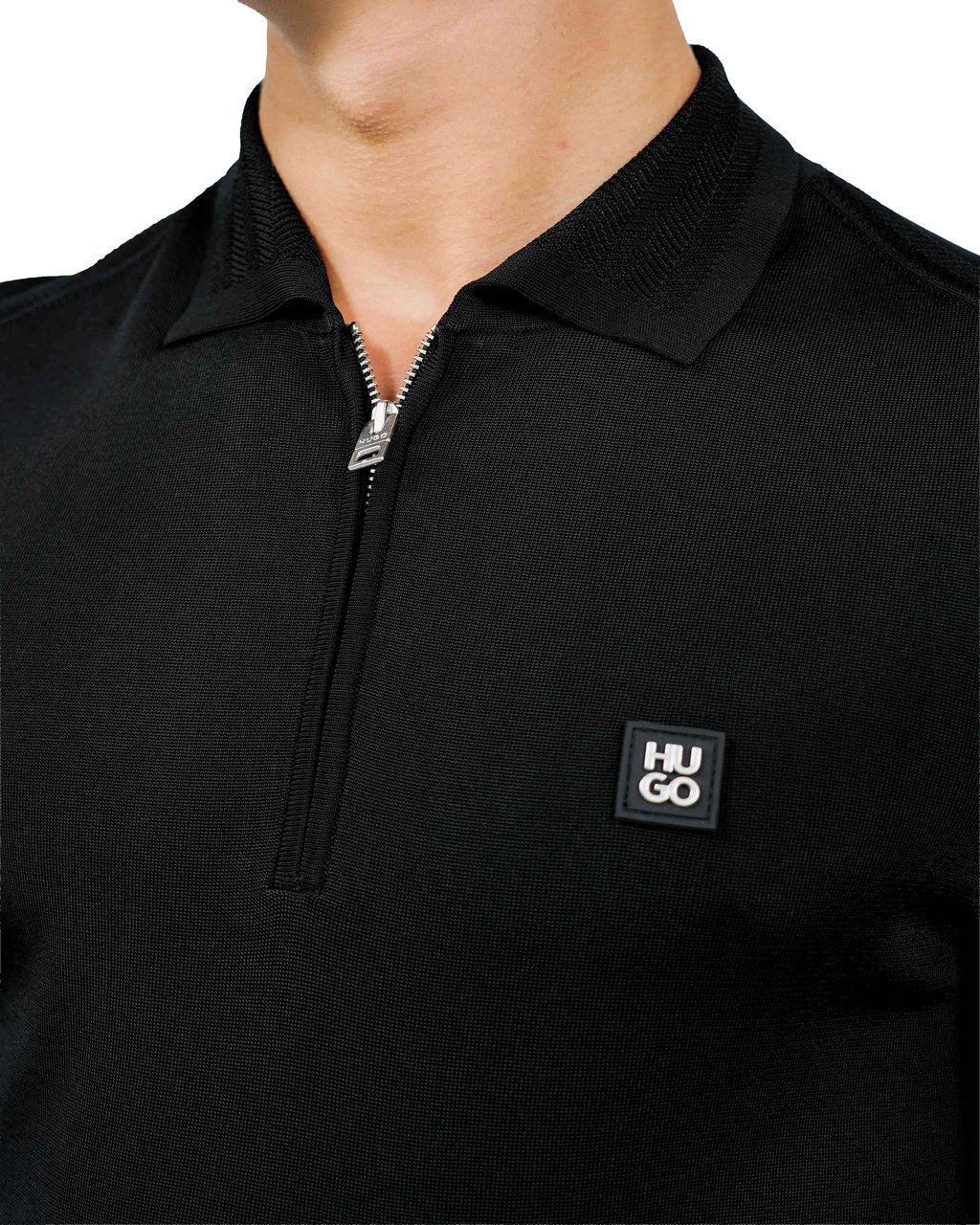 Hugo Sayfong Polo Zwart