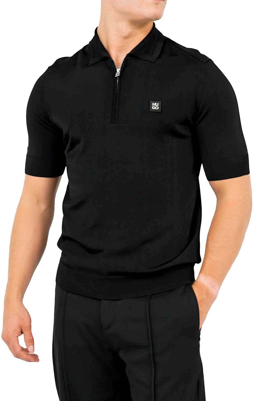 Hugo Sayfong Polo Zwart