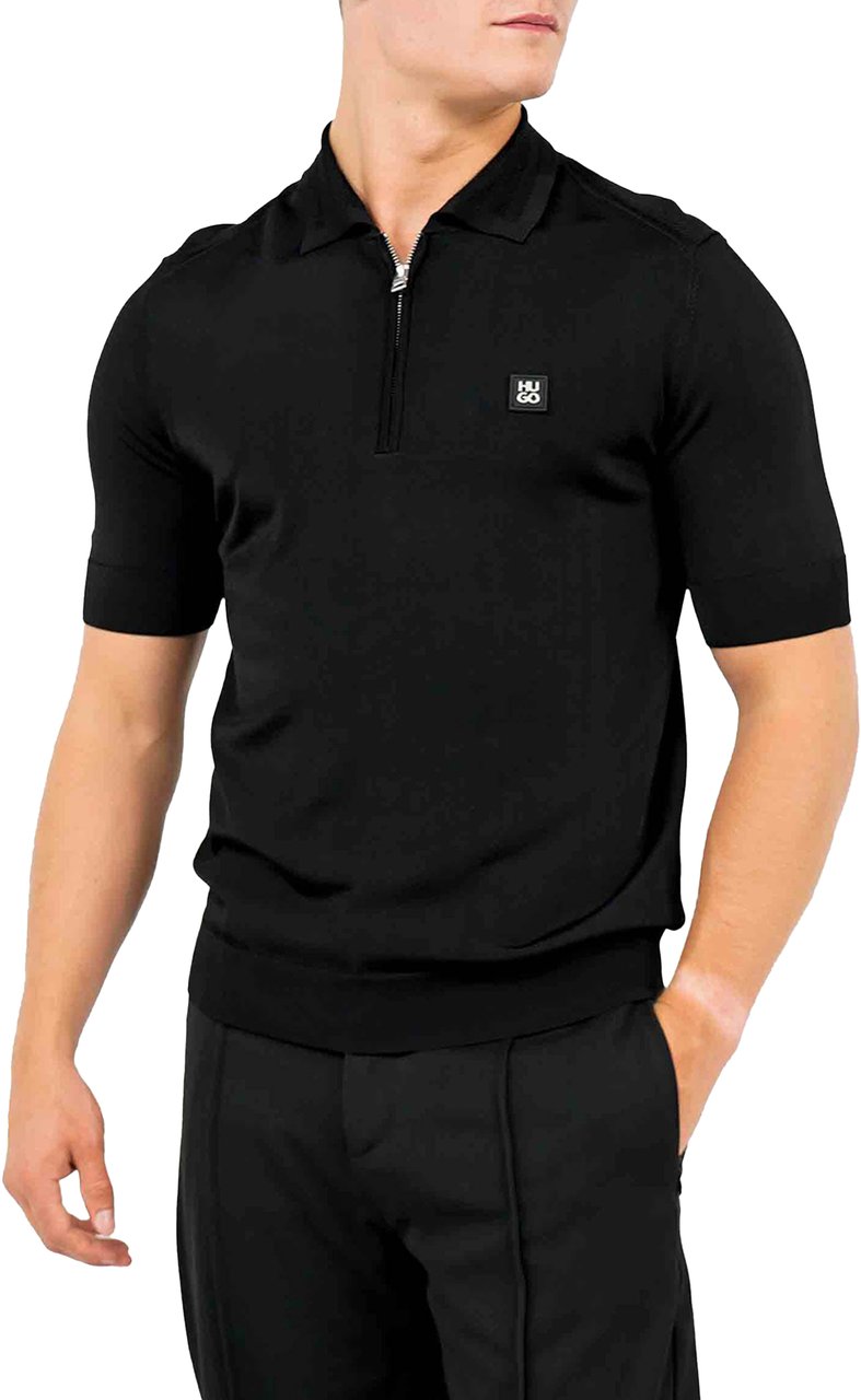 Hugo Sayfong Polo Zwart