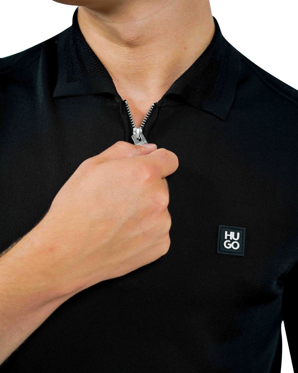 Hugo Sayfong Polo Zwart