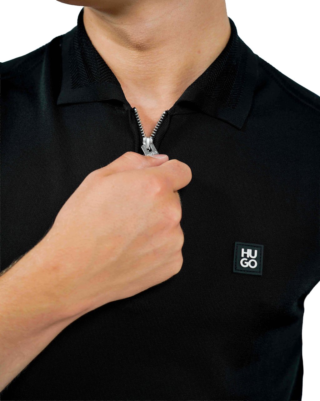 Hugo Sayfong Polo Zwart