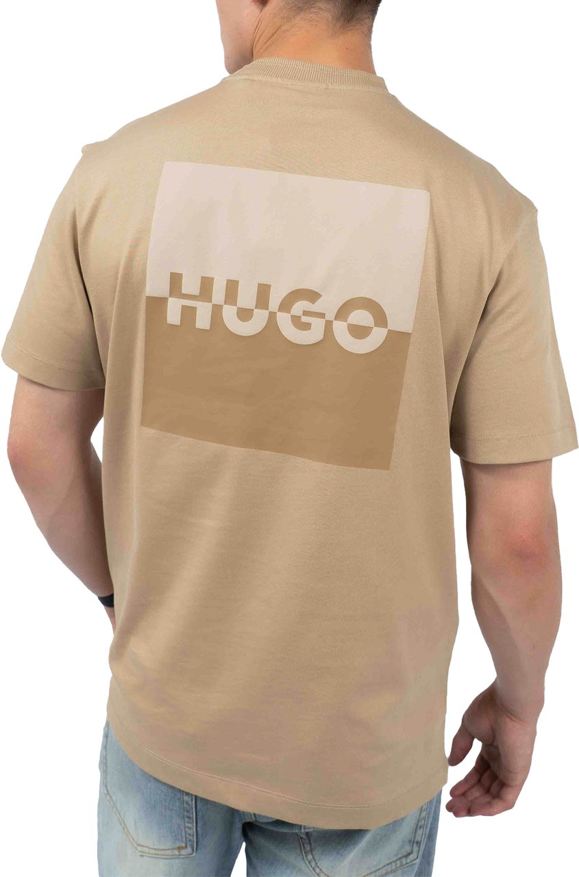 Hugo Dusplito T-shirt Beige