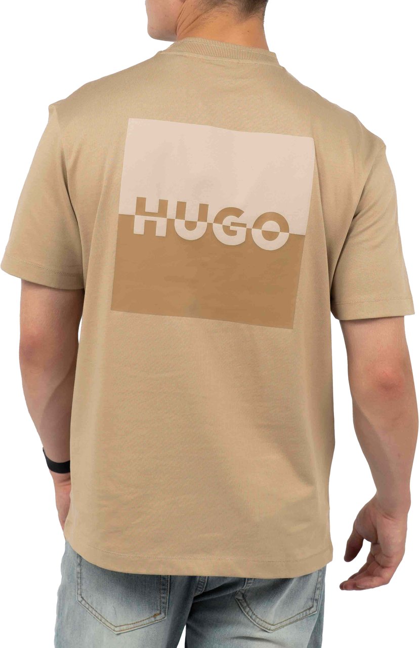 Hugo Dusplito T-shirt Beige