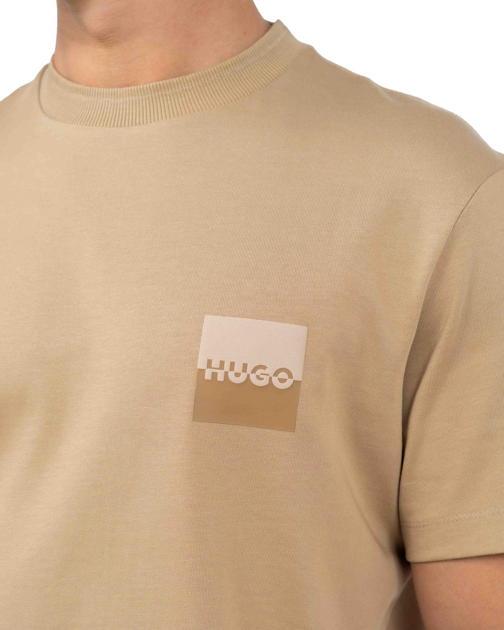 Hugo Dusplito T-shirt Beige