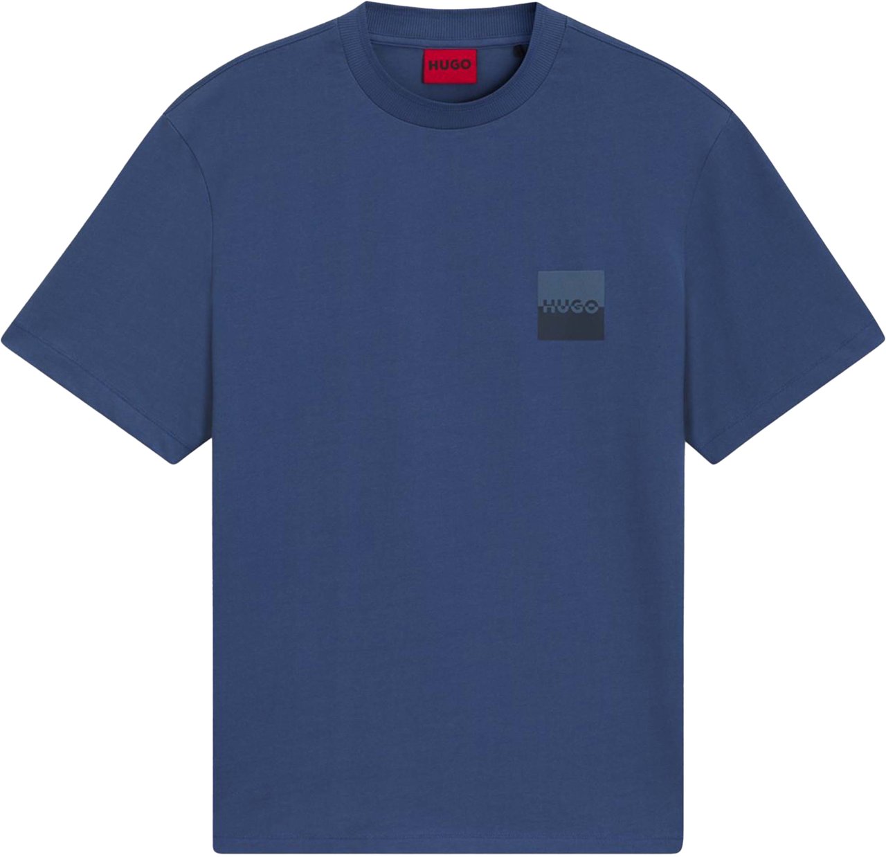 Hugo Dusplito T-shirt Blauw
