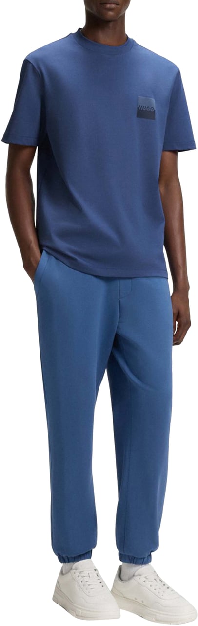 Hugo Dusplito T-shirt Blauw