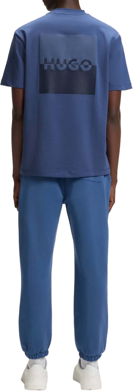 Hugo Dusplito T-shirt Blauw