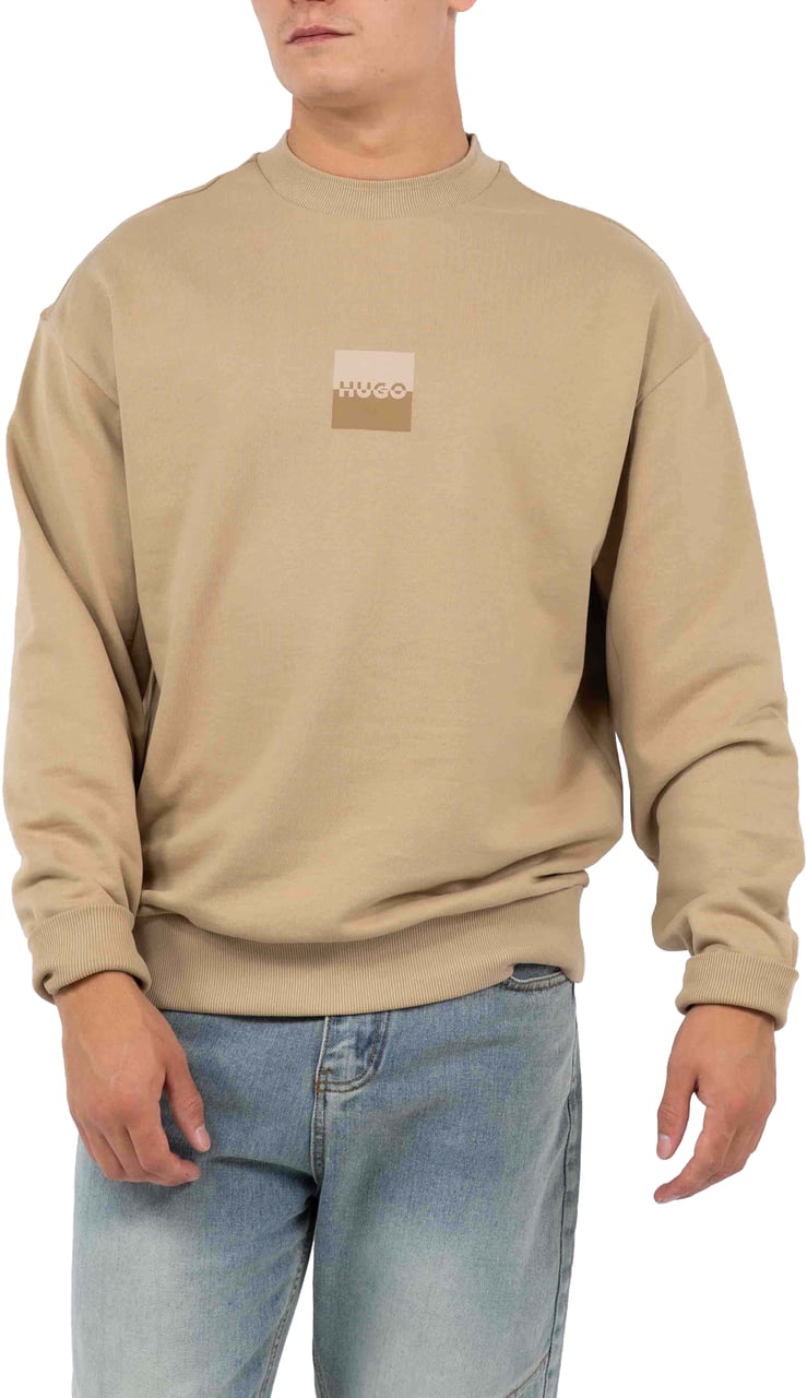 Hugo Dusplited Sweater Beige