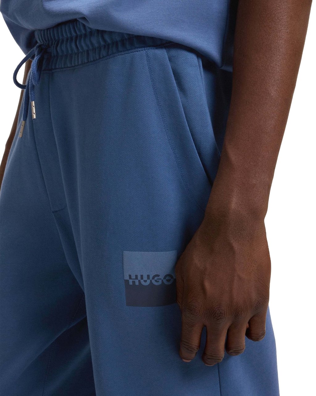Hugo Dusplitan Broek Blauw