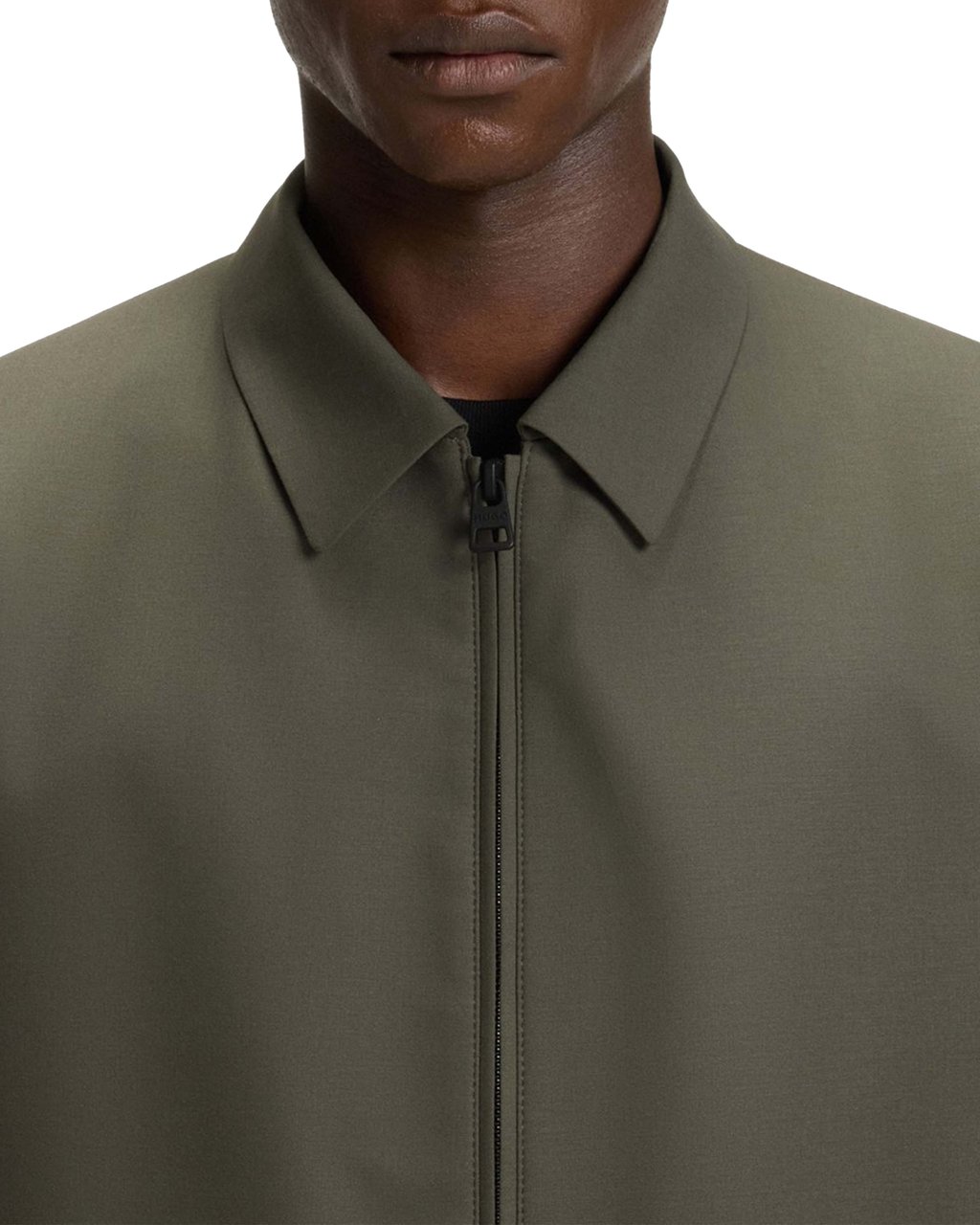 Hugo Slim Fit Jas Groen