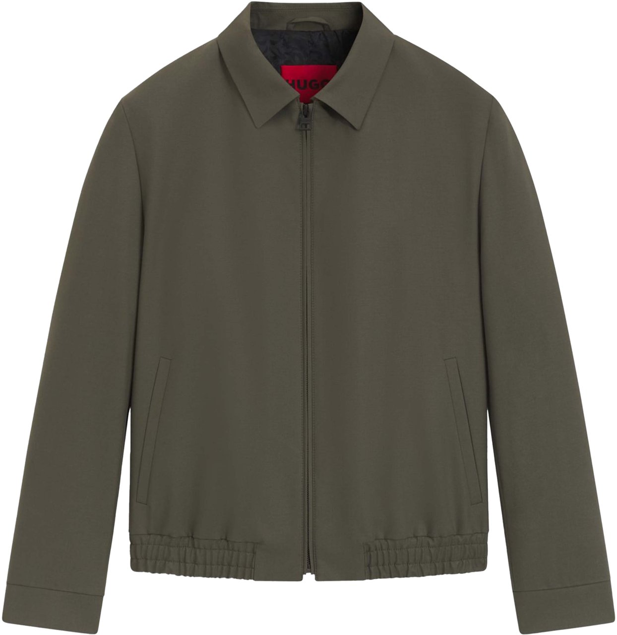 Hugo Slim Fit Jas Groen