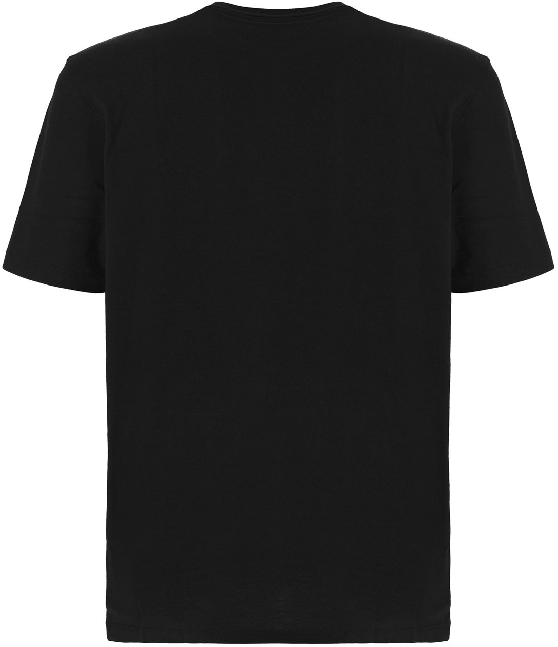 Hugo Hugo Black cotton t-shirt Zwart