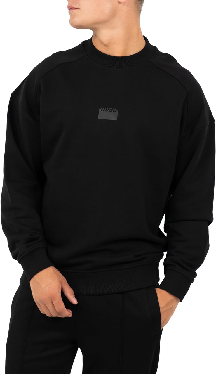 Hugo Delastcrew Sweatshirt Zwart