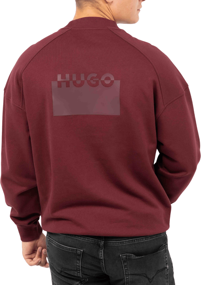 Hugo Delastcrew Sweater Rood
