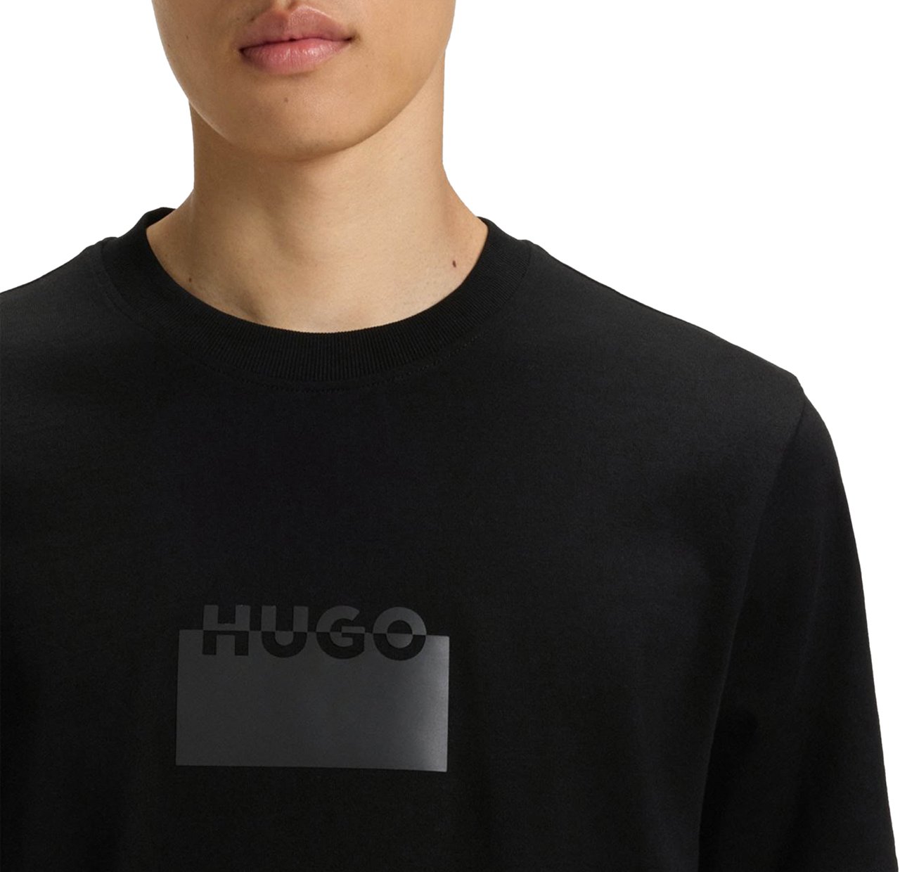Hugo Delastio T-shirt Zwart
