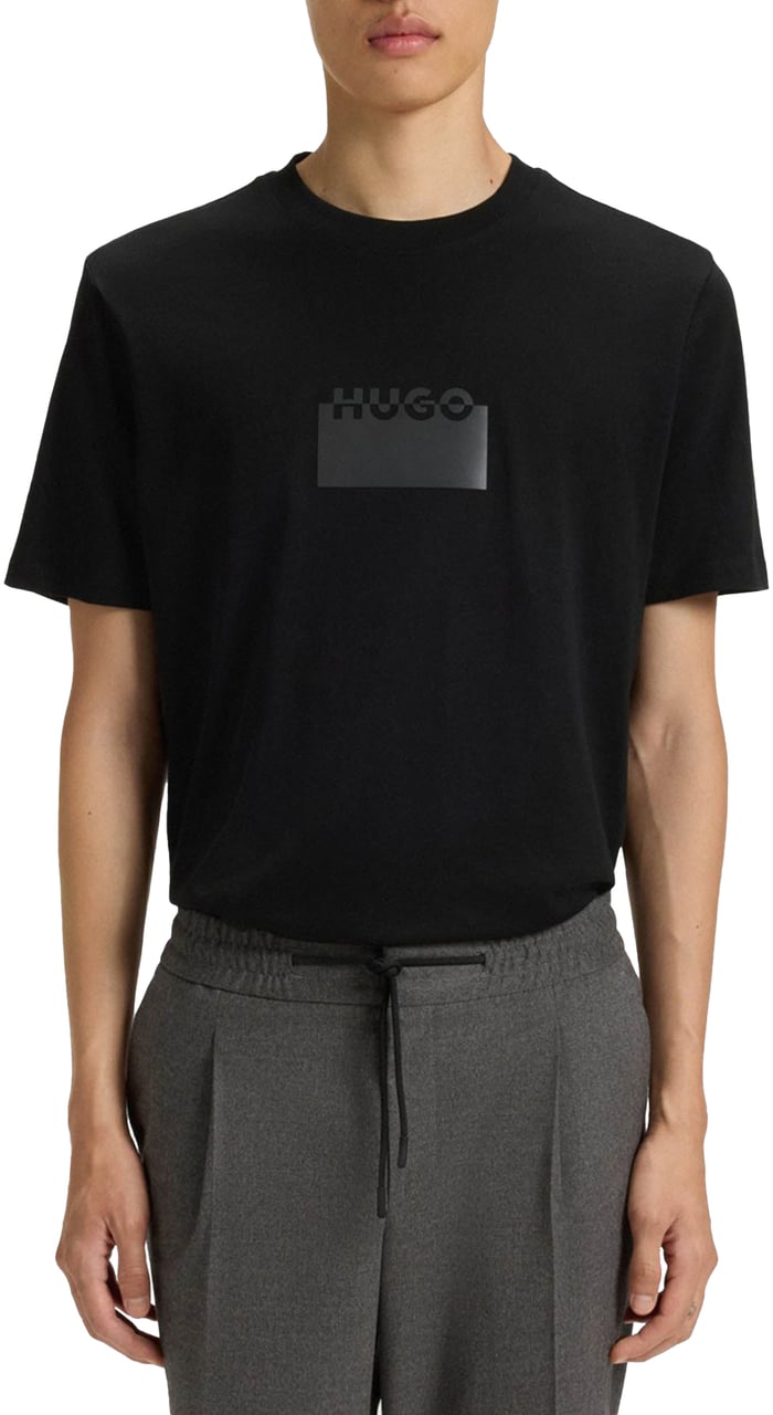 Hugo Delastio T-shirt Zwart