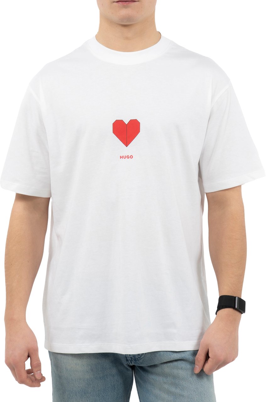 Hugo Dalentin T-Shirt Wit