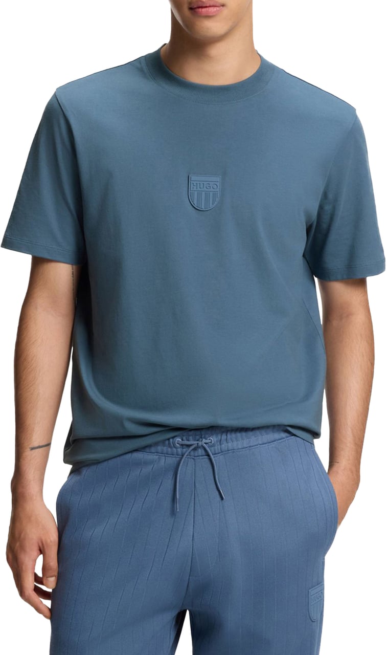 Hugo Darvish T-Shirt Blauw