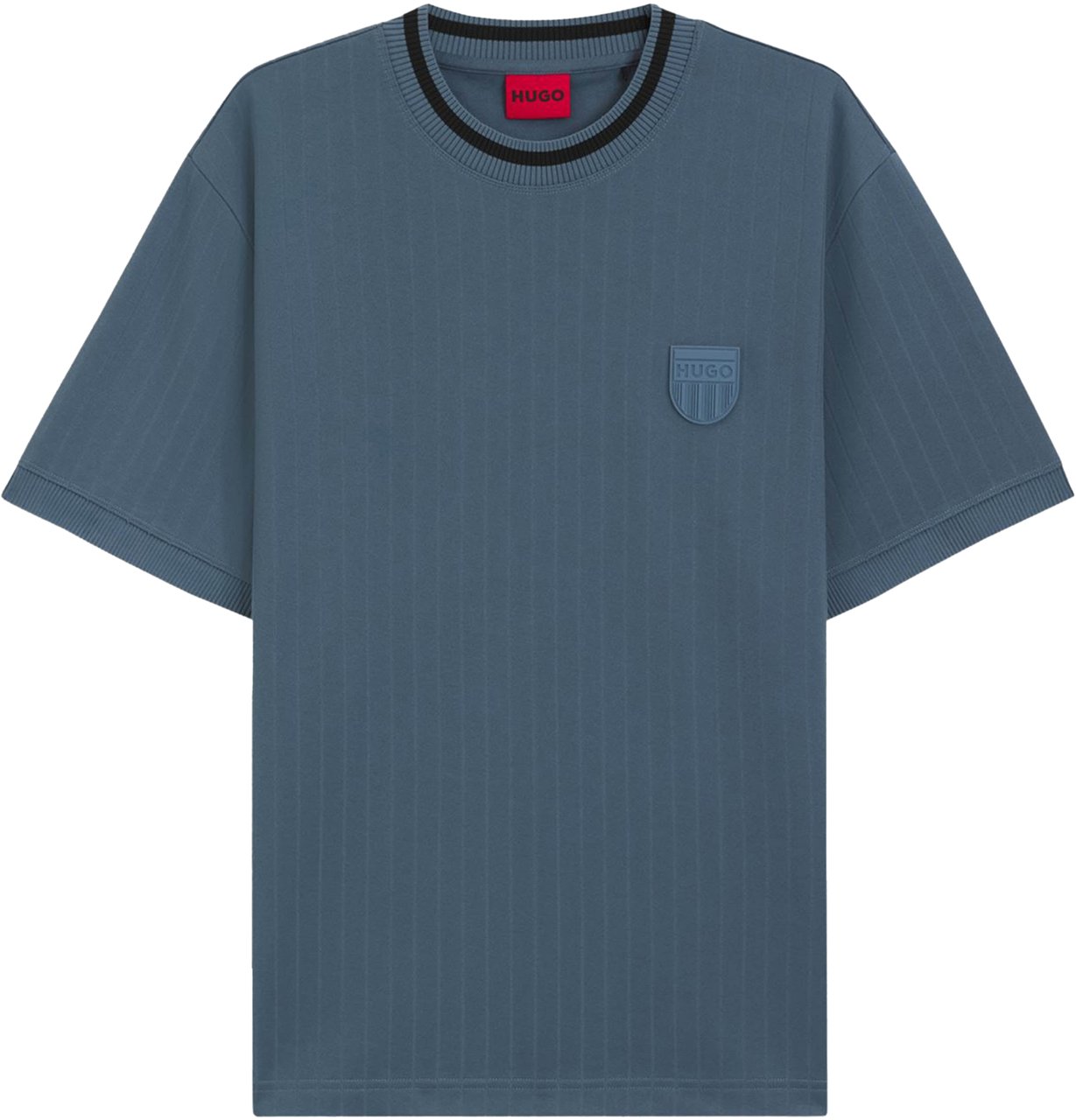 Hugo Davros T-Shirt Blauw