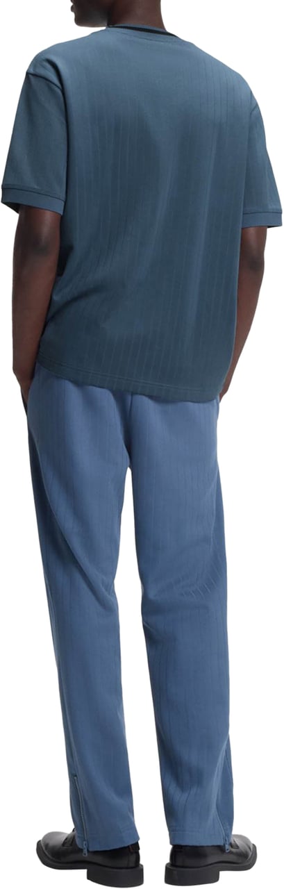 Hugo Davros T-Shirt Blauw