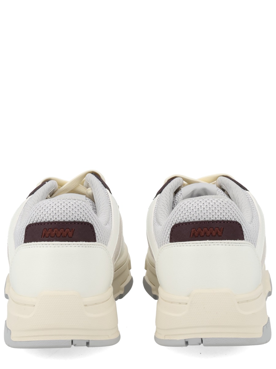 Hugo Yarrow Premium Polyester Cream Sneakers Neutraal