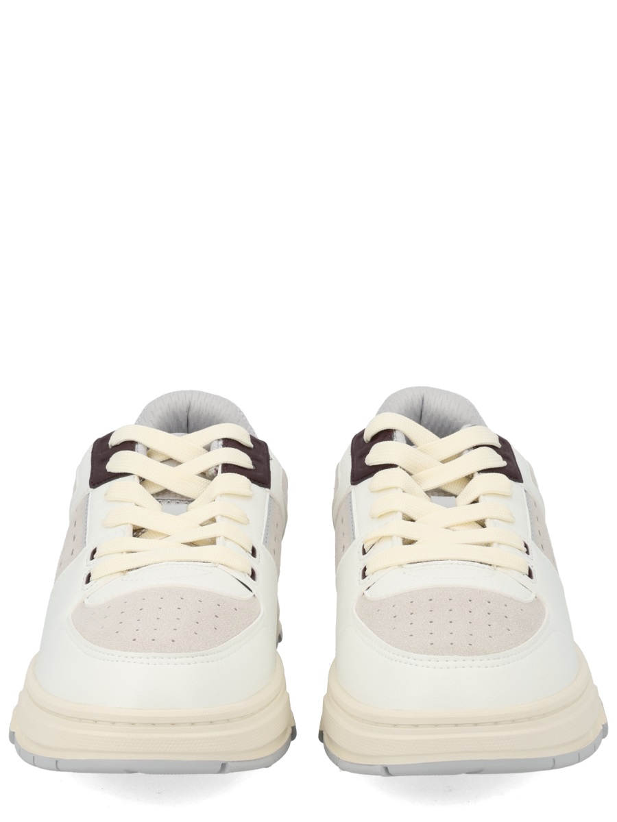 Hugo Yarrow Premium Polyester Cream Sneakers Neutraal