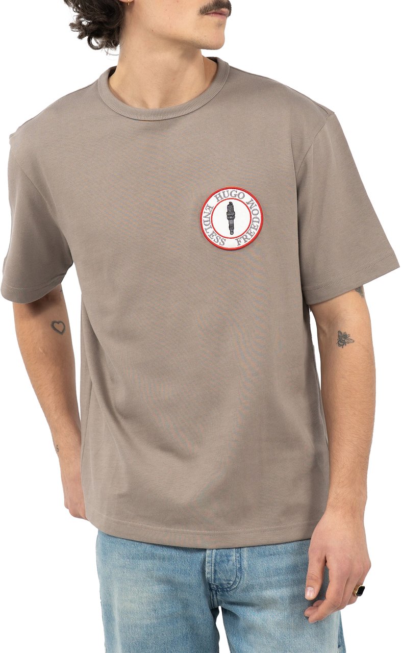 Hugo Dobul T-Shirt Wit