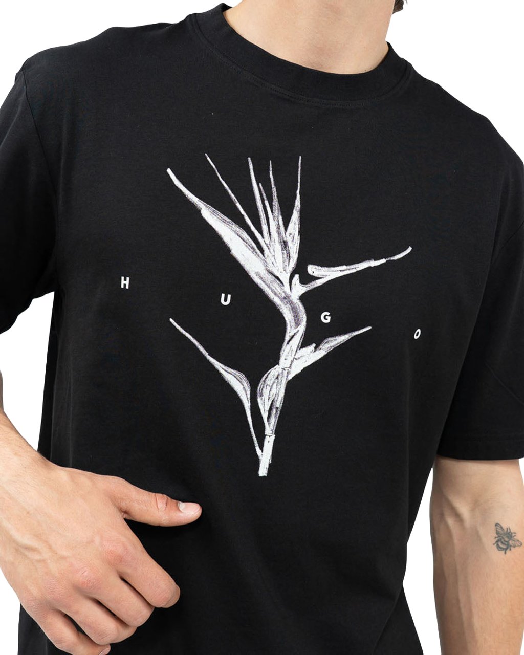 Hugo Darise T-Shirt Zwart