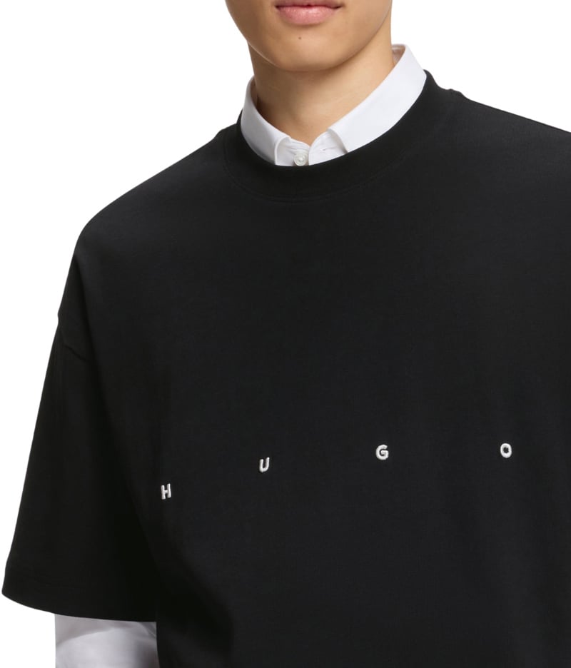 Hugo Dariso T-Shirt Zwart