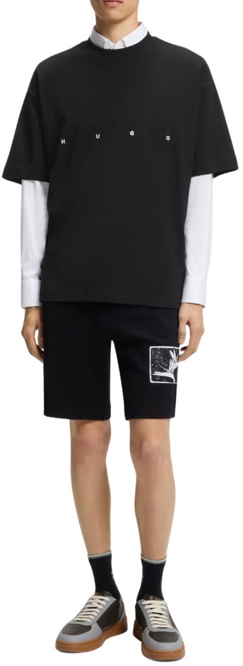 Hugo Dariso T-Shirt Zwart