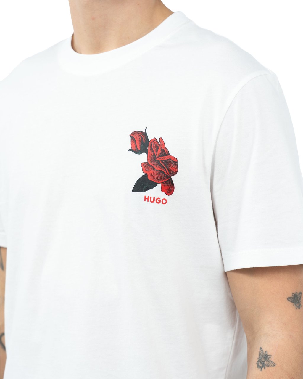 Hugo Dikerd T-Shirt Wit