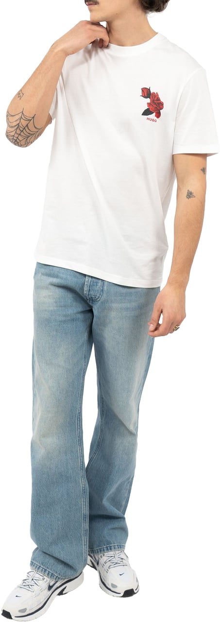 Hugo Dikerd T-Shirt Wit