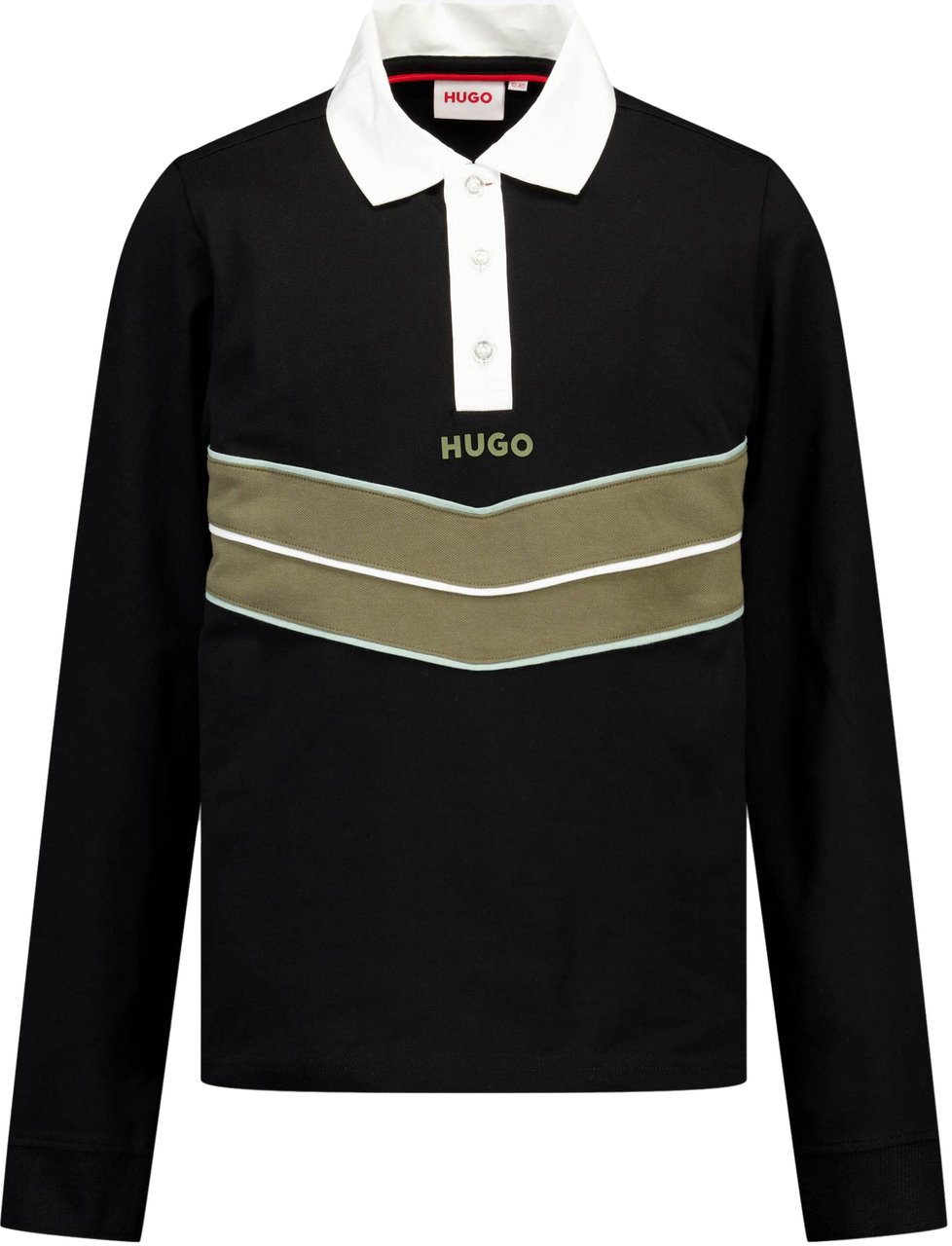 Hugo HUGO Kinder Jongens Polo In Zwart Zwart