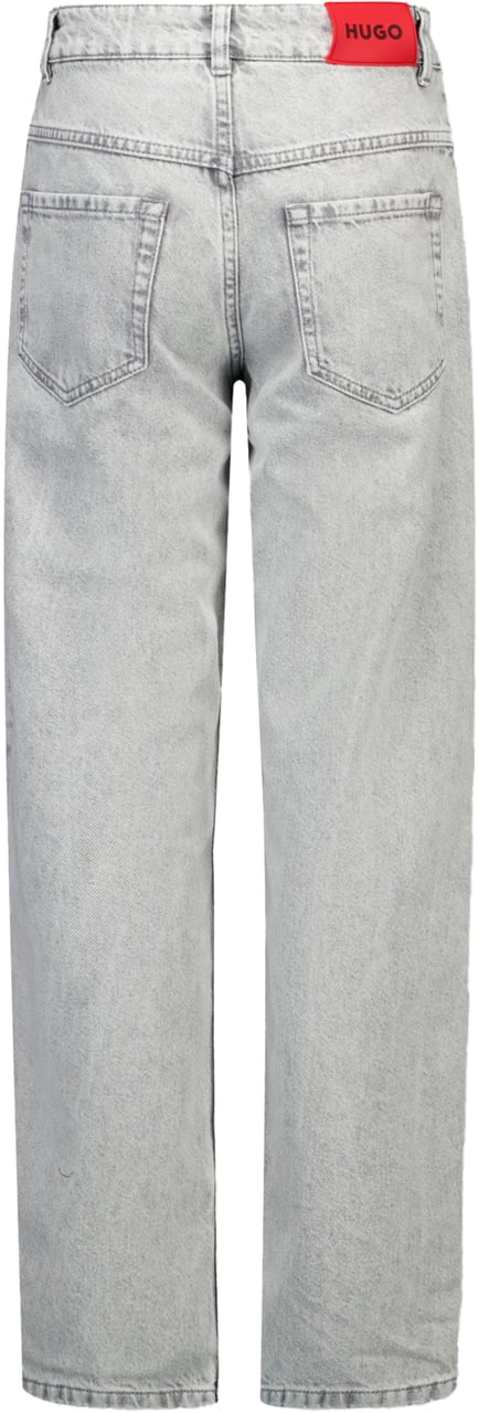 Hugo HUGO Kinder Jongens Jeans In Licht Grijs Grijs