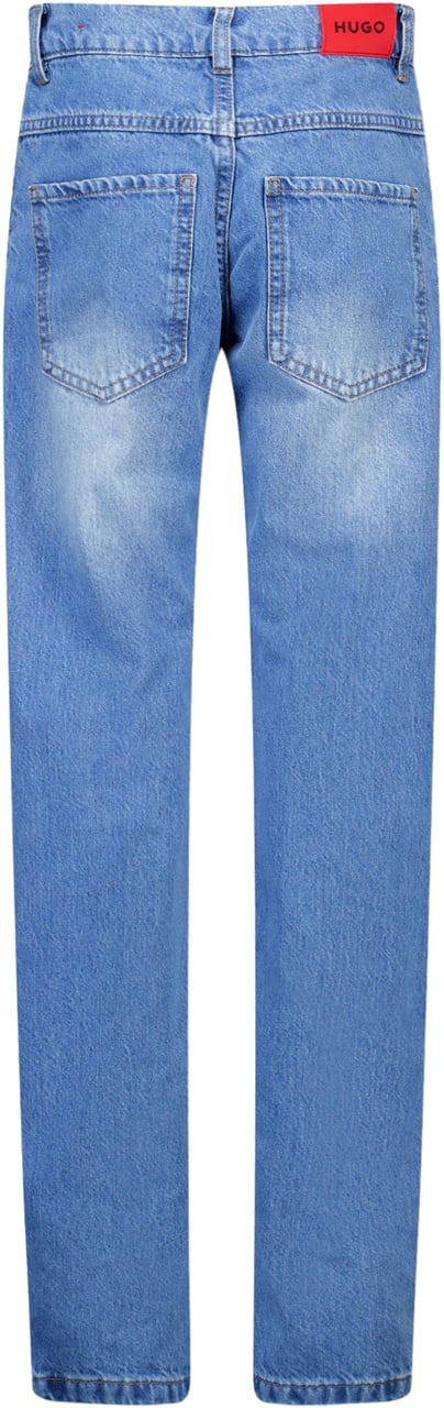 Hugo HUGO Kinder Jongens Jeans In Blauw Blauw