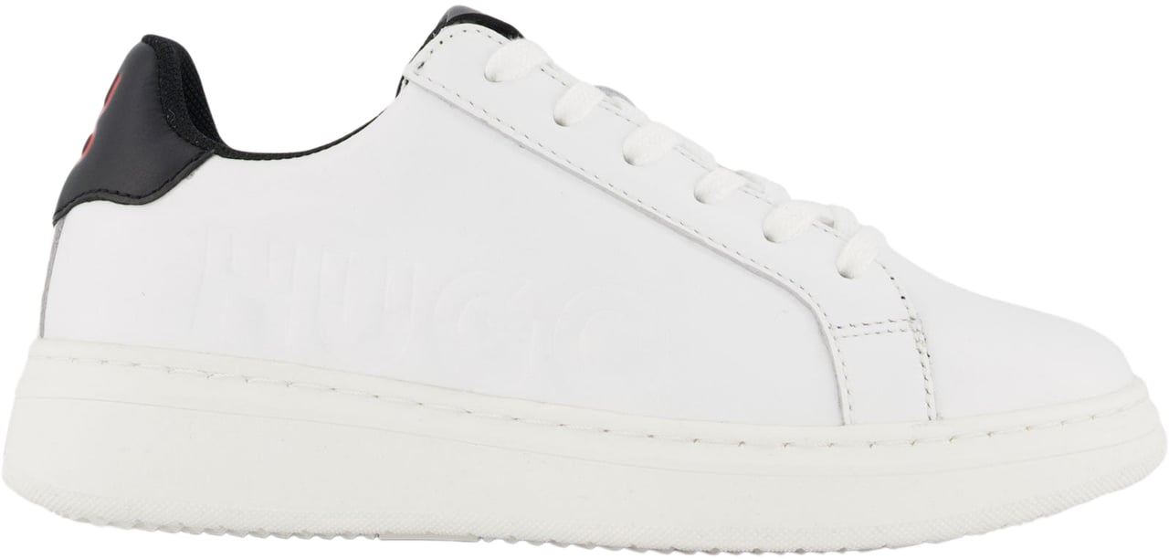 Hugo HUGO Jongens Sneakers In Wit Wit