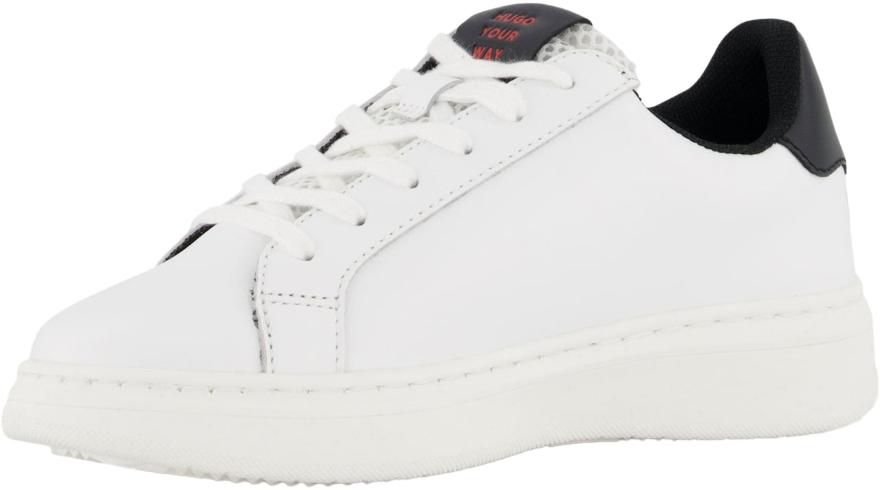 Hugo HUGO Jongens Sneakers In Wit Wit