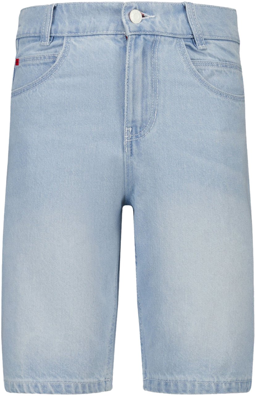 Hugo HUGO Kinder Jongens Shorts In Jeans Blauw